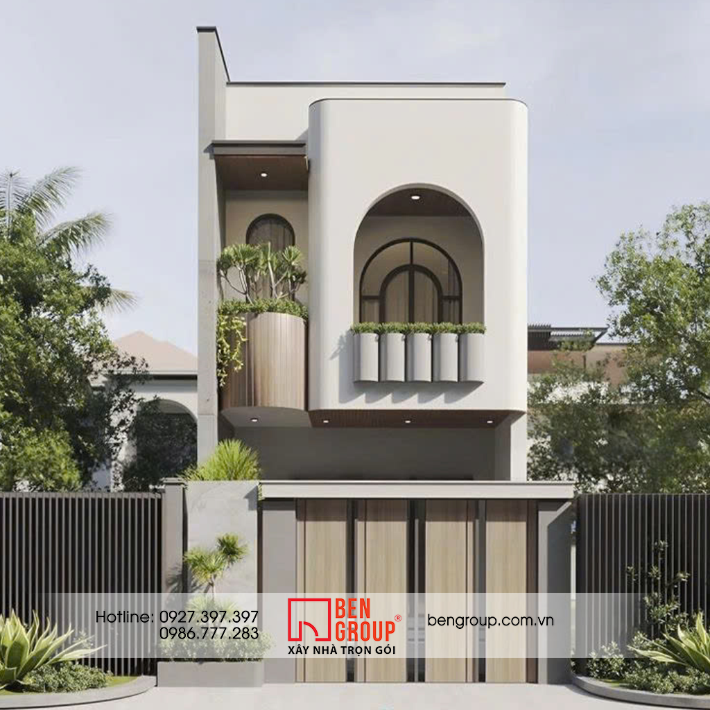 Nhà mái bằng - Ben group